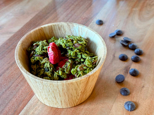 Matcha Strawberry Granola